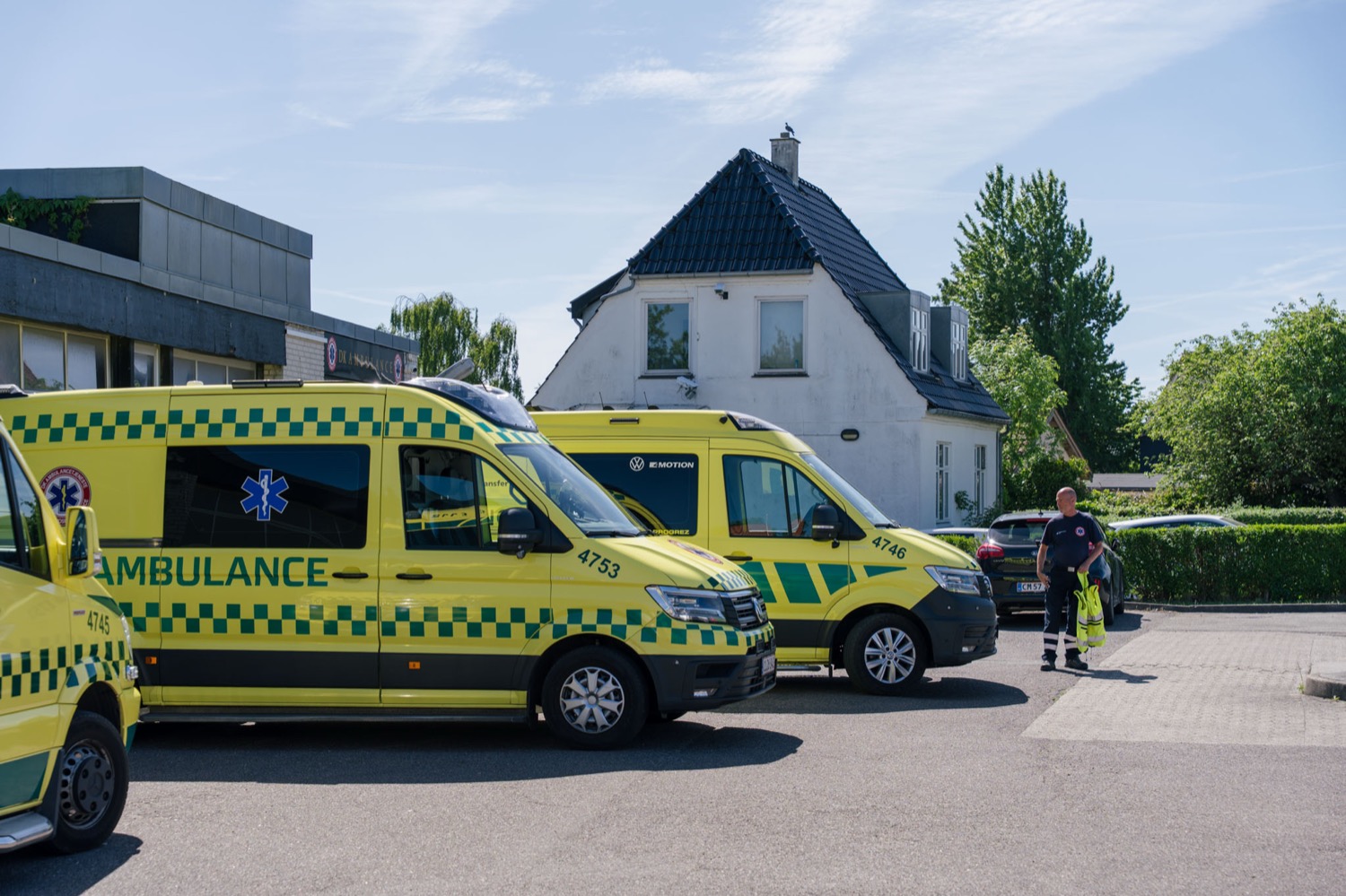Flere af DK Ambulancetjenestes ambulancer på opgave