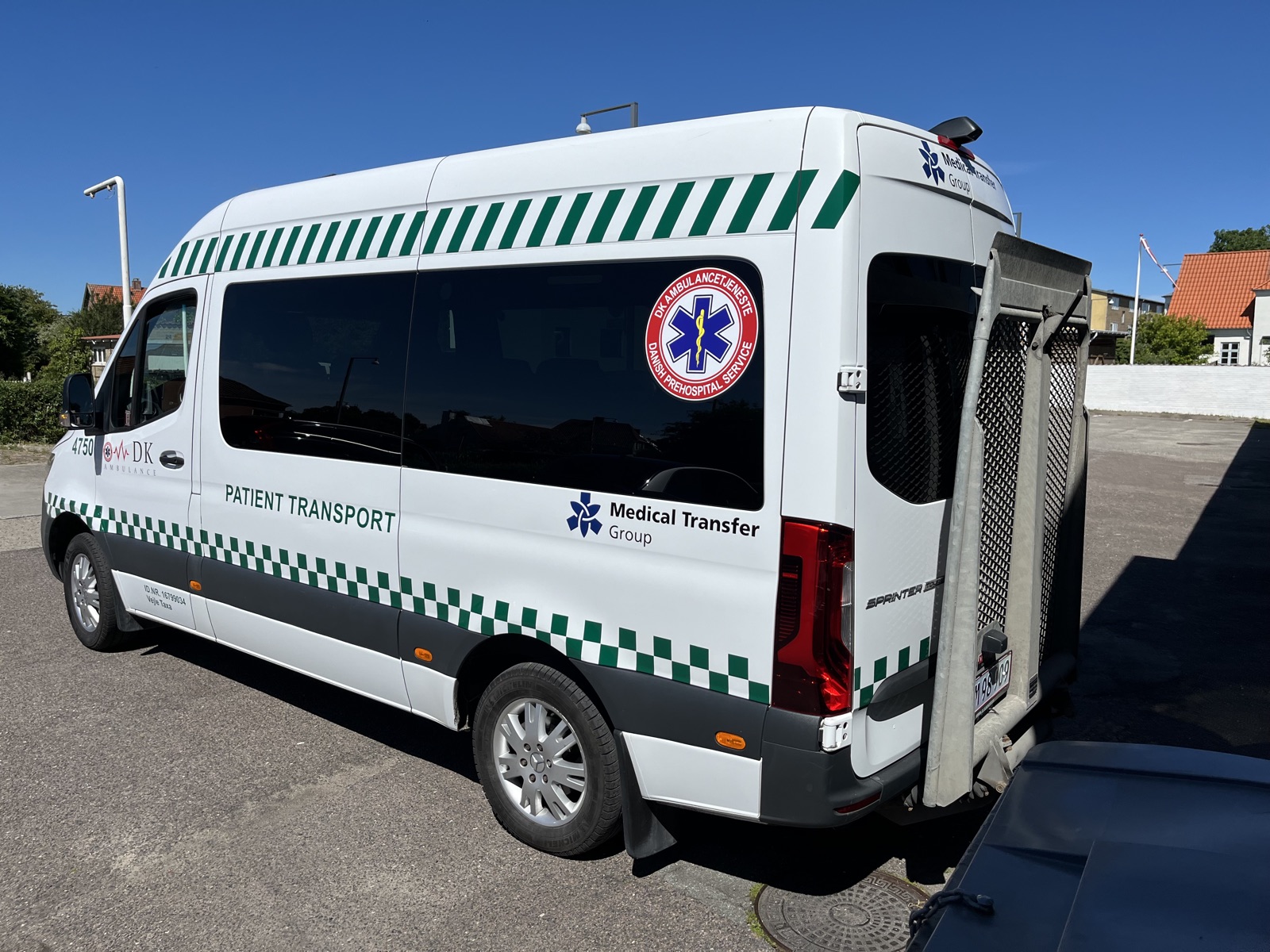 Køretøj til siddende sygetransport